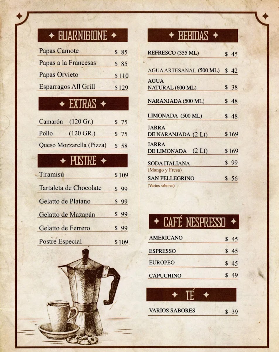 L'Osteria Di Orvieto Menu - Image 3